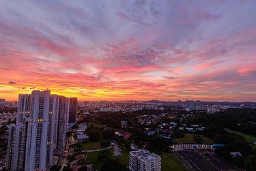 Thumbnail of Epic sunset in the Singapore heartland