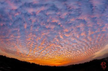 Thumbnail of Epic sunset in a small town