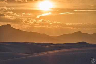 Thumbnail of Sunset at White Sands